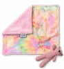 Tie Dye Cotton Candy / Luxe Light Pink Lovey