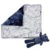 Tie Dye Luxe Navy / Luxe Crackle Navy Lovey