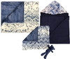 Delore Baby Luxe Jean/Luxe Cuddle Snowy Owl Denim Set