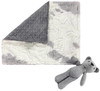 Calf Grey/Minky Dot Charcoal Lovey