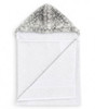 White/Fawn Gray Towel