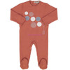 Teddy Bear Baby Girls Cotton Stretchie - R1BBG