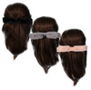 Dazzle Furry Bow Hair Clip - 7032c Dazzle Furry Bow Hair Clip - 7032c