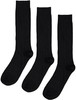Memoi Mens Bamboo 3PP Ribbed Socks - MM-460