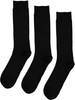 Memoi Mens Bamboo 3PP Flat Socks - MM-461