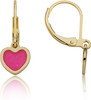 LMTS Girls Transparent Heart Dangle Earring - ER6853B-GP