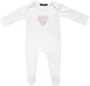 Noggi Girls Crystal Heart Cotton Stretchie - 120212-145