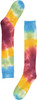 Memoi Girls Tie Dye Knee Sock - MKF-7056