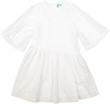 Three Bows Girls Eyelet Dress - Arianna