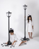 Three Bows Girls Eyelet Dress - Arianna