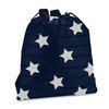 Top Trenz Navy with Star Puffer Drawstring Sling Backpack - SLING-PUF4(STAR)