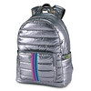 Top Trenz Aqua Multi Stripes Puffer Backpack - BP-PUF4-AQUA STRIPE STRAP