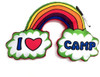 Bunk Junk I Love Camp Rainbow Autograph Neck Pillow - BJ804