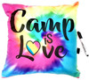 Bunk Junk Camp is Love Rainbow Autograph Pillow - BJ934