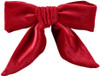 Dacee Smocked Velvet Bow Small Clip - AS1439