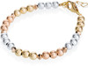 Crystal Dream Tri-Color Beaded Bracelet - B1905-S