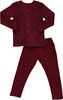 Unisex Velour Striped Pajamas - PC-PJ24