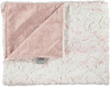Velour Gala Blush & Luxe Crackle Rosewater Blanket-SB10