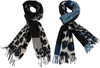 Womens Leopard Print Winter Scarf - DAN-2