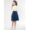 Girls Denim Skirt w/Pockets