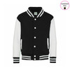 Varsity Adult Jacket Black/White