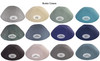 Yarmulka w/ Vinyl - Name In 3 Colorblock Circle