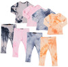 Kids Waffle L/S Tie Dye Cotton Outfit (Sold Separately)