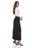 Women's Multi Length Knit Pleated Skirt