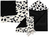 Delore Baby Dalmation / Minky Dot Black Set