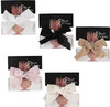 Girls Eyelet Ribbon Bow Small Clip