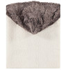 Ivory & Luxe Heather Chestnut Hooded Towel