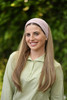 Women's Silky Pleated Solid Headband