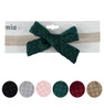 Baby Velour Matte Checkered Headband