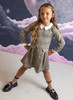 Girls Plaid Design Dress