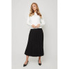 Womens/Teens Midi Fine Knit Pleated Skirt