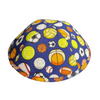 Boy's Sports Balls Blue Yarmulka