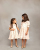 Girls Cherry Rose 3/4 Sleeve Dress