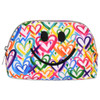 Corey Paige Hearts Oval Cosmetic Bag 810-2037