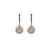 CZ Flower Stud Crystal Earrings  ER-6129