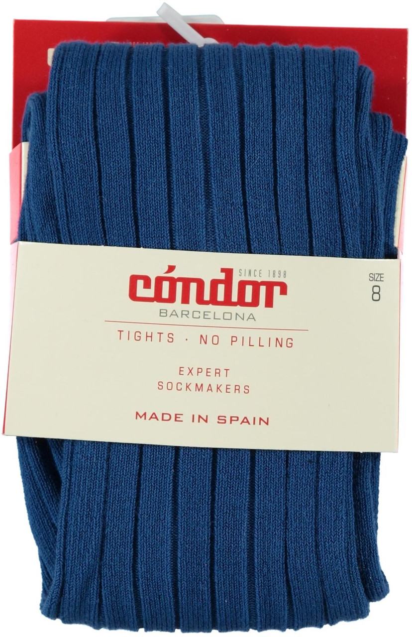 Condor Ribbed Cotton Tights