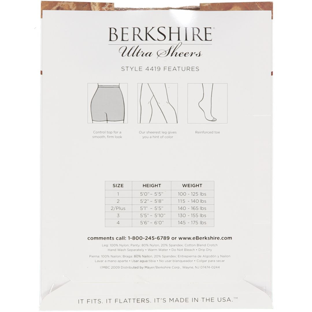 berkshire ultra sheer