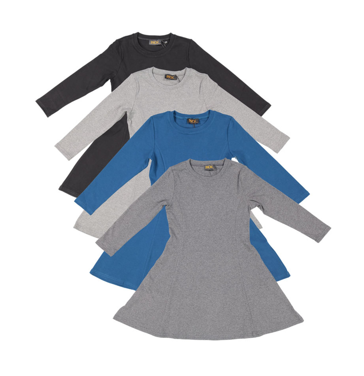 Girls Dresses Dresses For Girls Cotton Knit Dresses Long Sleeve