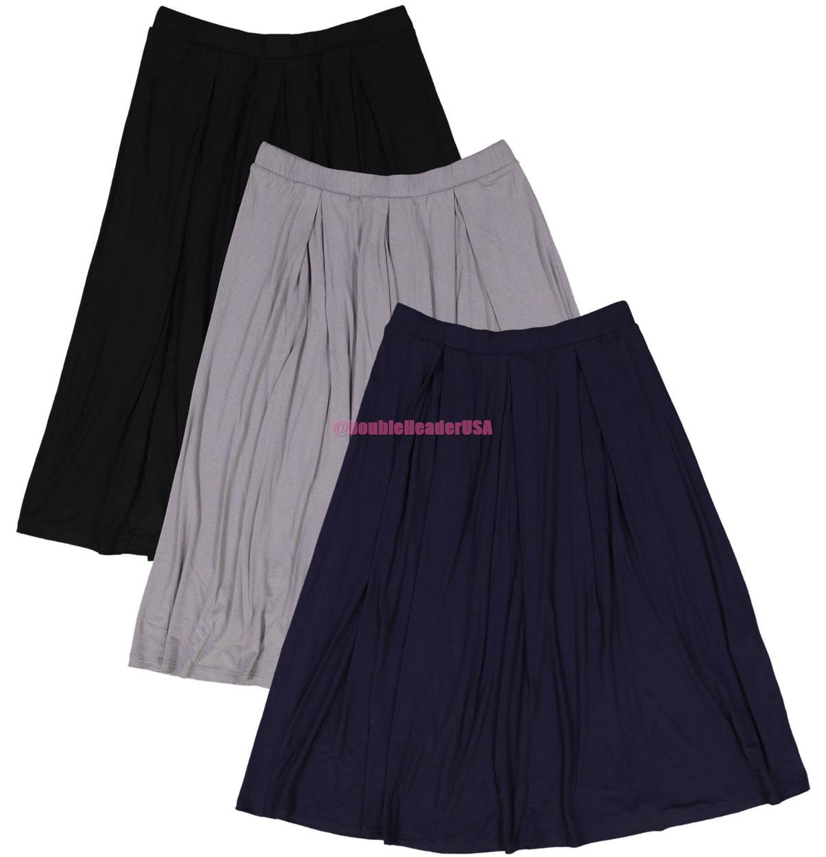 Women's Box Pleat Skirt - Double Header USA