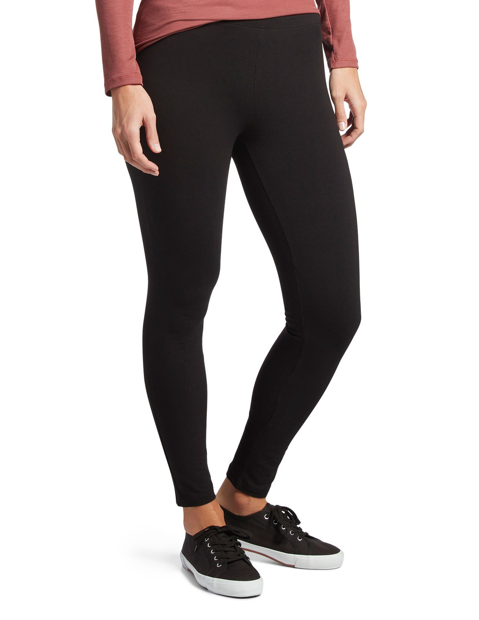 LEGGINGS WITH COTTON TAPE FOR WOMEN FIT UP TO SEMI LARGE RANDOM.