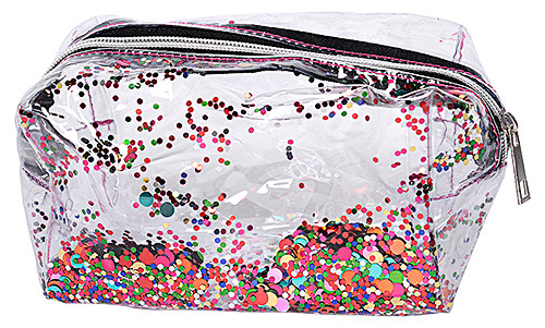 Day In Day Out Confetti Makeup Bag Double Header USA