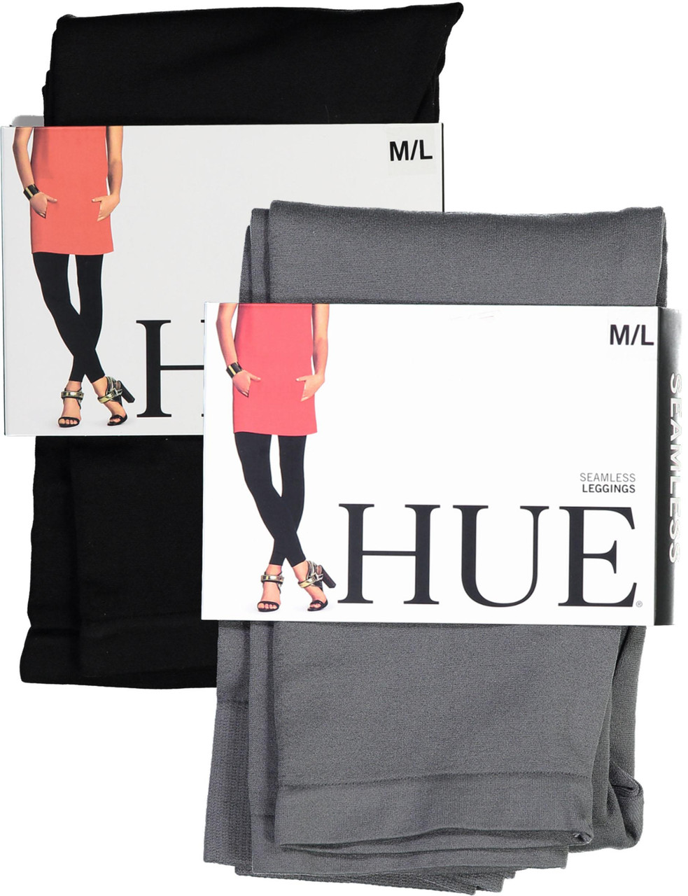 HUE Womens Seamless Leggings - U19998 - Double Header USA