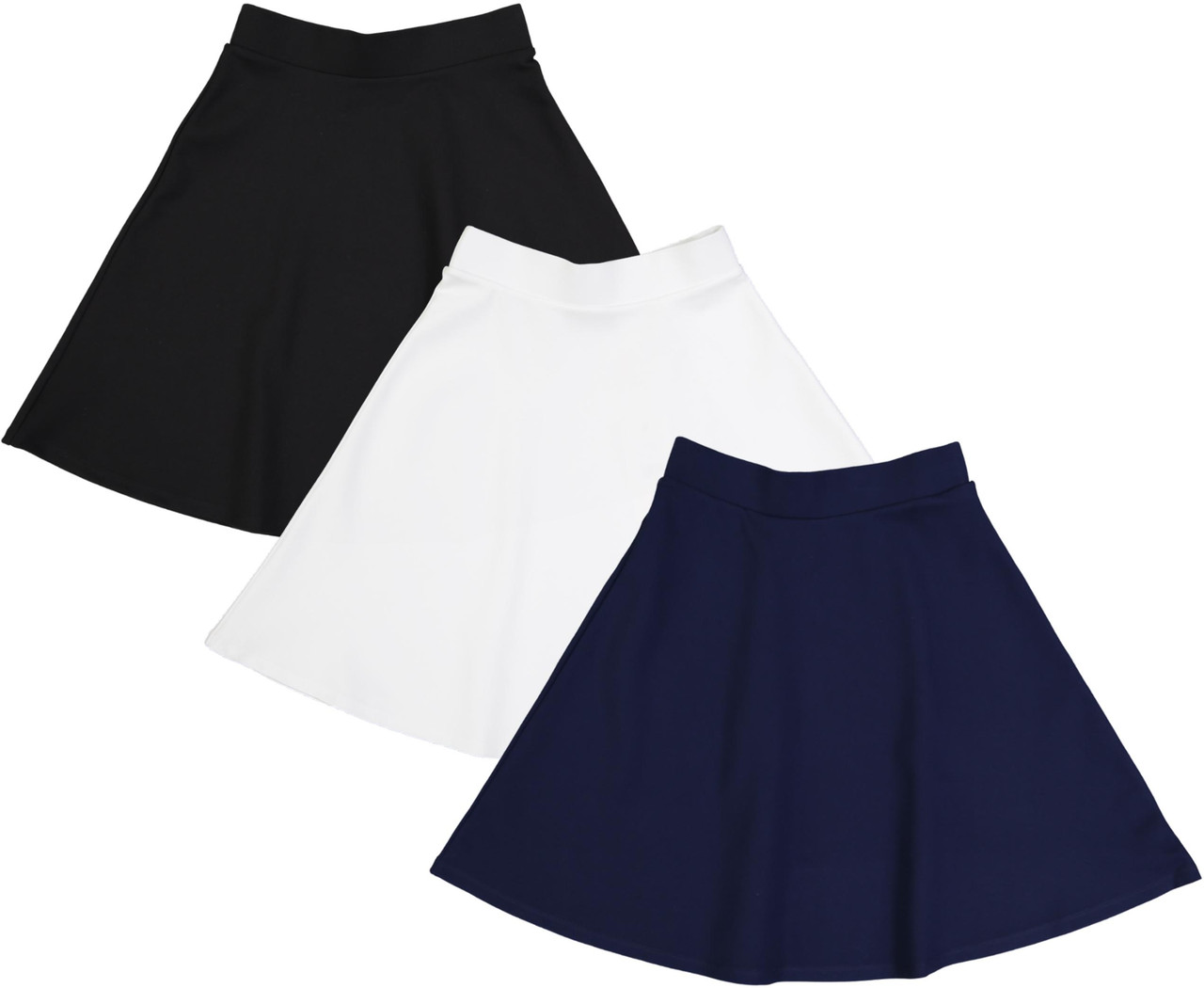 spandex skater skirt