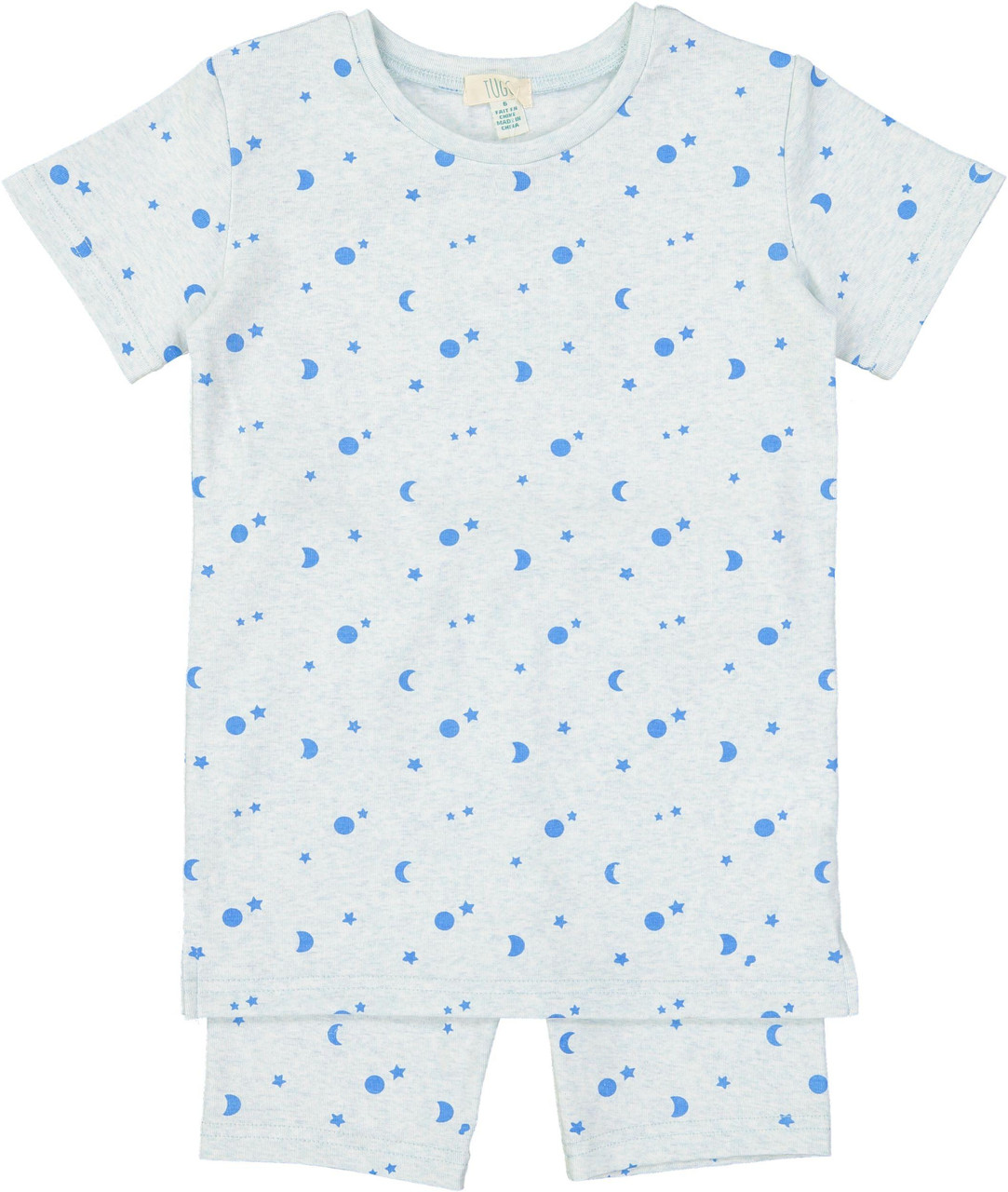 Tugg Boys Cotton Moon Pajamas Al1992 Double Header Usa