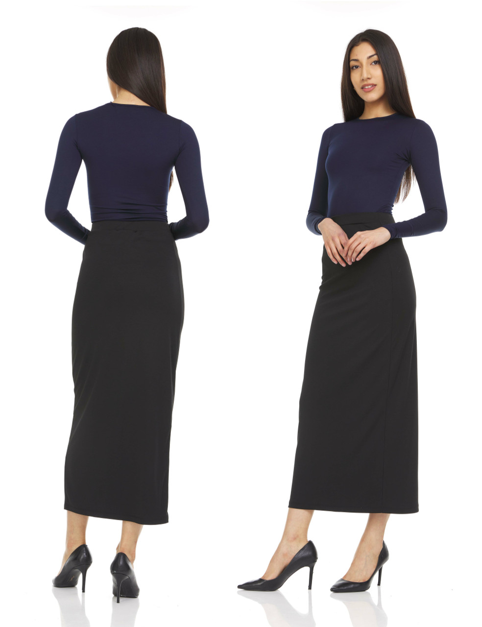 Womens Straight Long Skirt (ankle length)