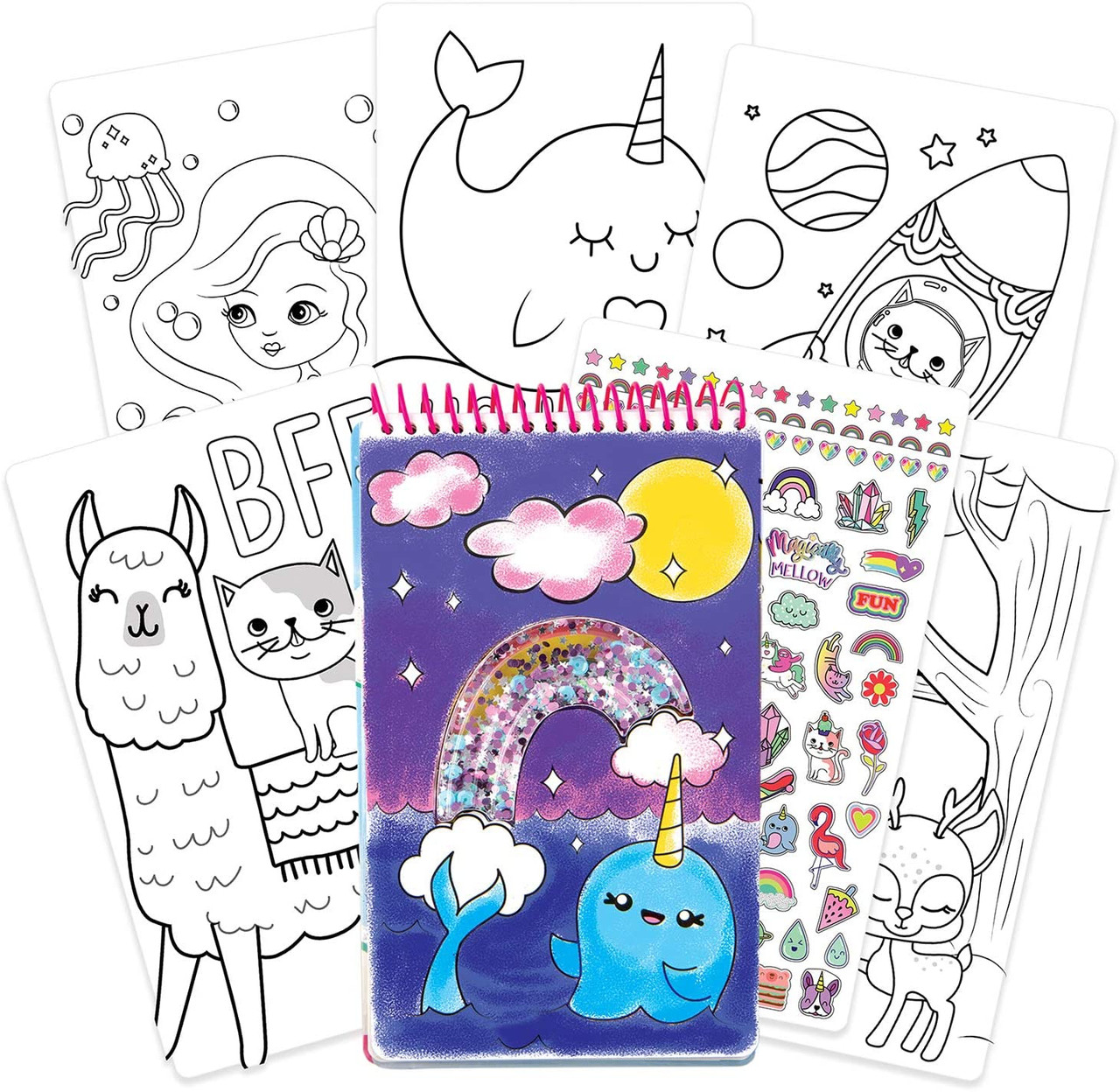 FASHION ANGELS SMOOTHIE BREAK COMPACT SKETCH PORTFOLIO – Bead